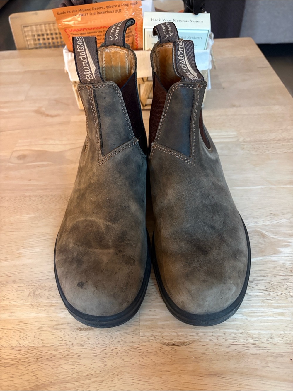 Blundstone brown Chelsea Ankle Boots